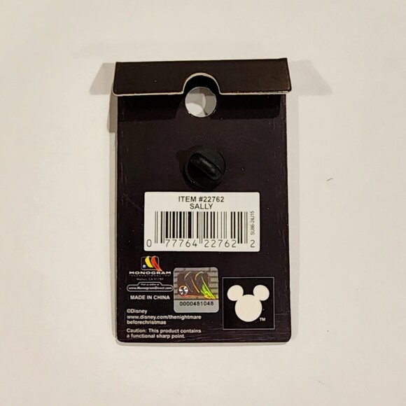 Disney Monogram Nightmare Before Christmas Sally Stitches Enamel Pin NEW - Picture 8 of 10